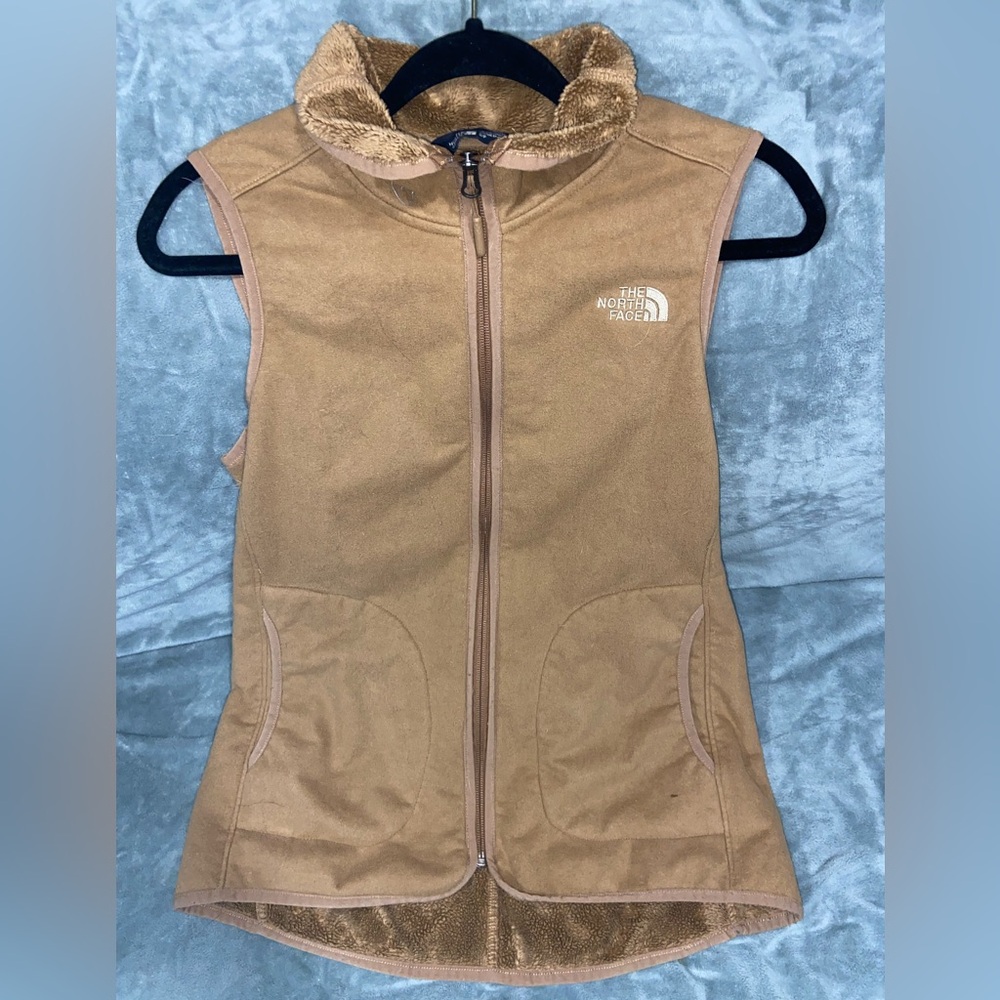 The North Face Brown Fleece Vest
